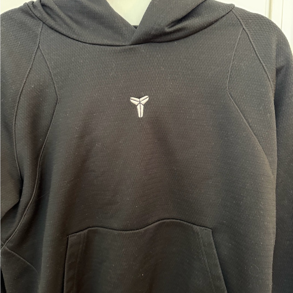Nike Black Hoodie with White Logo